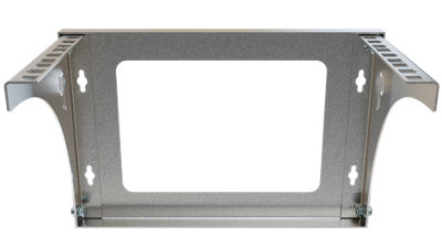 Stalflex 10 Inch Rack 3U Wall Bracket Heavy Duty Steel Frame Set