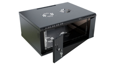 Stalflex - 19" 4U Server Rack Data Cabinet PRO 450mm Deep Wall-Mounted