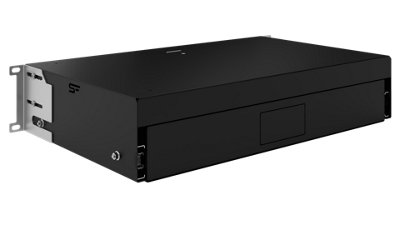 Stalflex 19 Inch Rack 2U 270 mm Black Lockable Drawer with Ball Bearing ...
