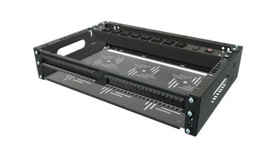 Stalflex 19 Inch Rack Bracket 2U Front 4U Top Bottom Wall Mount Powder ...