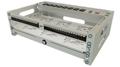 Stalflex 19 Inch Rack Bracket 3U Front 4U Top Bottom Wall Mount Powder ...