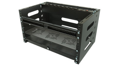 Stalflex 19 Inch Rack Bracket 6U Front 4U Top Bottom Wall Mount Powder ...