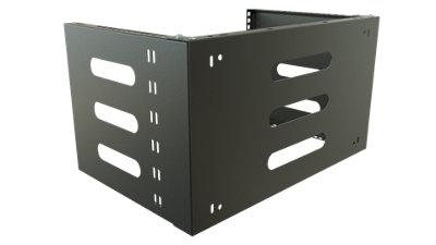 Stalflex 19 Inch Rack Bracket 6U Front 4U Top Bottom Wall Mount Powder ...