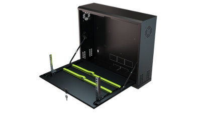 Stalflex 19 inch Vertical Rack Wall Mount Cabinet Compact Steel ...