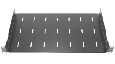 Stalflex 1U 19 Inch Rack Mount Shelf 270mm Deep Zinc with Fixings