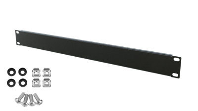 Stalflex 1U Black 19 Inch Rack Blanking Panel Cover for Wall and Floor ...