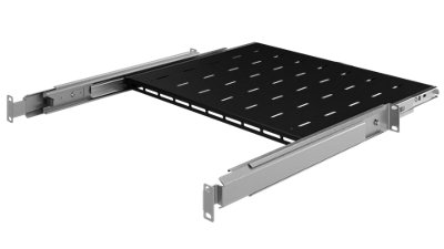 Stalflex 1U Telescopic Sliding Shelf 19 Inch Rack Mount 350mm Tray for ...