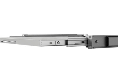 Stalflex 1U Telescopic Sliding Shelf 19 Inch Rack Mount 350mm Tray for ...