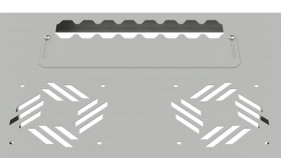 Stalflex 1U Telescopic Sliding Shelf 19 Inch Rack Mount 450mm Tray for ...