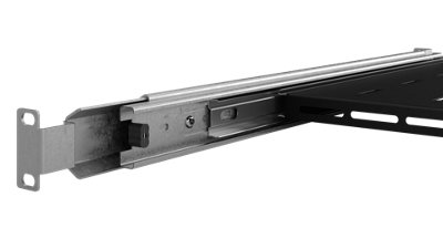 Stalflex 1U Telescopic Sliding Shelf 19 Inch Rack Mount 450mm Tray for ...