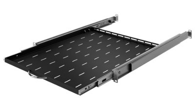 Stalflex 1U Telescopic Sliding Shelf 19 Inch Rack Mount 550mm Tray for ...
