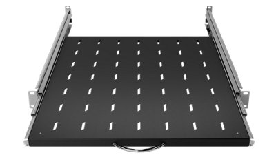 Stalflex 1U Telescopic Sliding Shelf 19 Inch Rack Mount 550mm Tray for ...