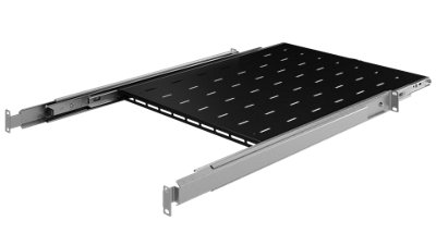 Stalflex 1U Telescopic Sliding Shelf 19 Inch Rack Mount 550mm Tray for ...