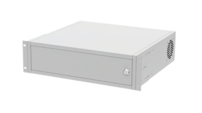 Stalflex 3U 425mm White 19 Inch Rack Recorder Housing for Wall and ...