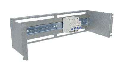 Stalflex 3U Black 10 Inch Rack Voltage Distribution Panel for Wall and ...