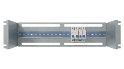Stalflex 3U Black 10 Inch Rack Voltage Distribution Panel for Wall and ...