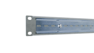 Stalflex 3U Zinc 10 Inch Open Rack Voltage Distribution Panel for Wall ...