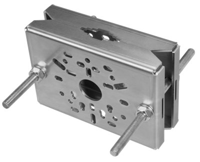 Stalflex galvanised CCTV clamp universal pole camera mount for 30 ...
