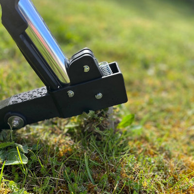 Stand Up 4 Claw Garden Lawn Weeder Puller Tool Removes Dandelion Roots - 6