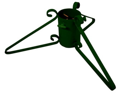 Standard Christmas Tree Stand - Green - 3" Diameter