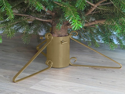 Standard Christmas Tree Stand - Green - 3" Diameter - 4