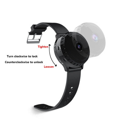 Standard Definition Wireless WiFi Remote Camera with Wrist Strap