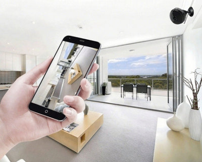 Standard Definition Wireless WiFi Remote Camera with Wrist Strap