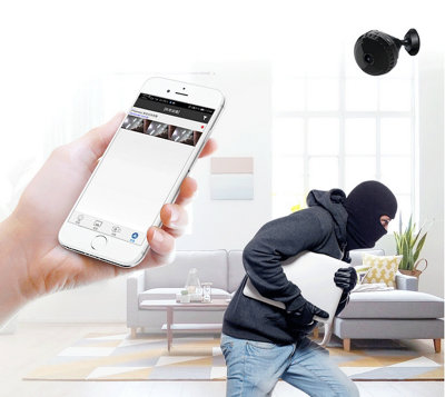 Standard Definition Wireless WiFi Remote Camera with Wrist Strap