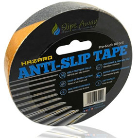 Standard Grade Hazard Warning Yellow Black Anti Slip Tape Roll