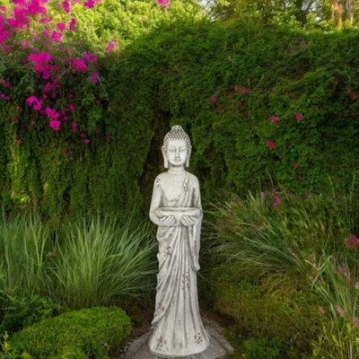 Standing Buddha Bird Feeder - Height 106cm Price Comparisons | Compare The Build