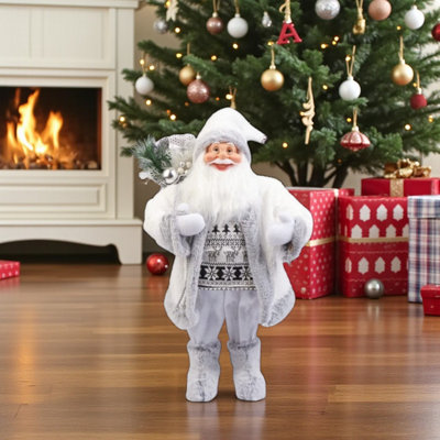 Standing Christmas Cosy Ski Santa
