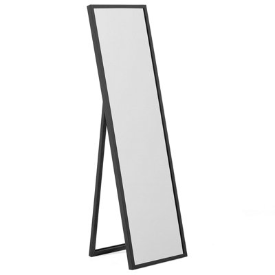 Standing Mirror 40 x 140 cm Black TORCY