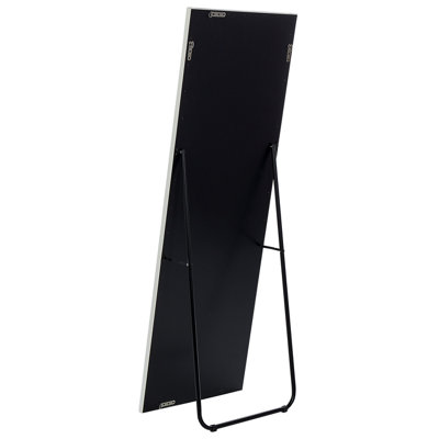 Standing Mirror ANSOUIS 150 cm Faux Leather White