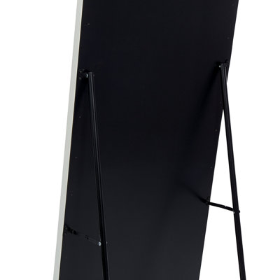 Standing Mirror ANSOUIS 150 cm Faux Leather White