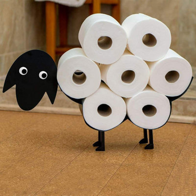 Standing Sheep Toilet Roll Holder