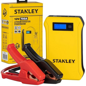 STANELY 12V Lithium Booster Power Bank Back Fast Portable Charger Car Jump Start