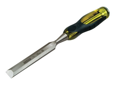 Stanley 0-16-258 FatMax Bevel Edge Chisel with Thru Tang 18mm 3/4in STA016258