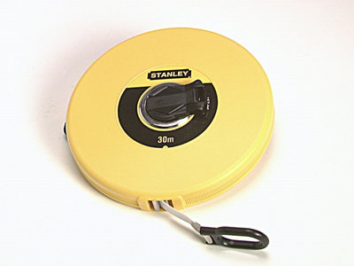 STANLEY 0-34-297 Closed Case Fibreglass Long Tape 30m  Width 13mm Sta034297~3253560342975 01c Mp - View #3