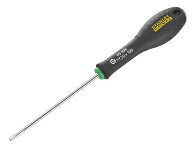 STANLEY 0-65-396 FatMax Screwdriver Tamper-proof TORX Tip TTX20 x 100mm STA065396