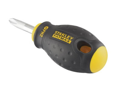 STANLEY 0-65-407 FatMax Stubby Screwdriver Phillips Tip PH2 x 30mm STA065407