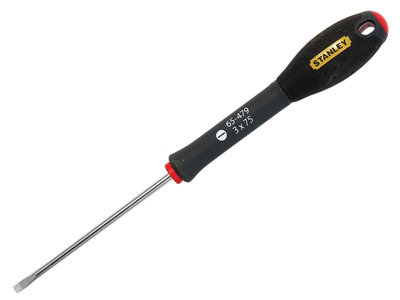 STANLEY 0-65-479 FatMax Screwdriver Flared Tip 3.0 x 75mm STA065479