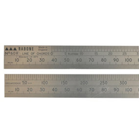 STANLEY 1-35-333 60R Line of Chords Rule 60cm STA135333