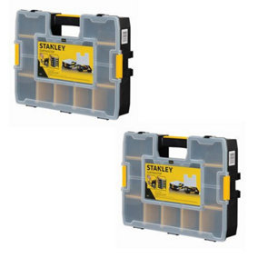Stanley 1-94-745 Sortmaster Organiser Twin Pack Connectable STA194745