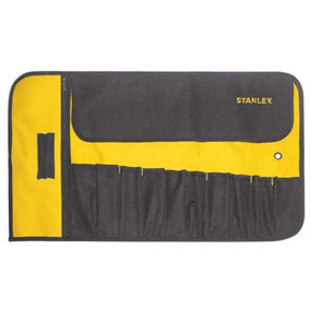 Stanley 12 Pocket Tool Roll STA193601 Strong Fabric 1-93-601 Compact