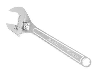 Stanley 200mm Adjustable Metal Wrench for Precision Repairs