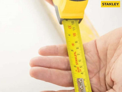 Stanley 8m 26ft DualLock Tylon Tape Measure Metric and Imperial STA036807