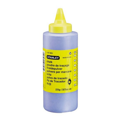 Stanley Blue Chalk Refill 225g 8oz STA147803 1-47-803 1-47-403 Chalk Line Refill