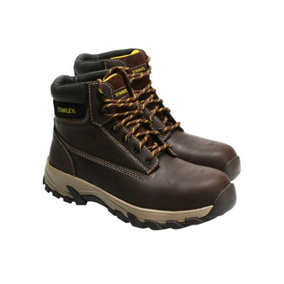 STANLEY Clothing - Tradesman SB-P Safety Boots Brown UK 10 EUR 44