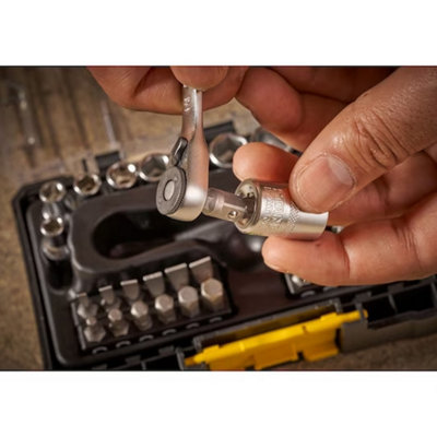 Stanley FATMAX 1/4 Inch PRO-STACK 37pc Socket Set TSTAK FMMT19101-0 ...