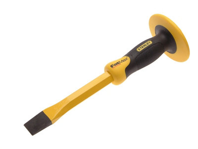 Stanley Fatmax 1 Inch Bolster Chisel With Guard 1in x 12in STA418332 4-18-332